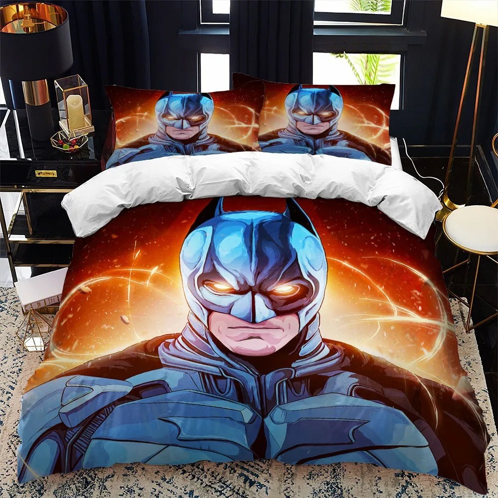 Batman Bedding Set Single Double King Duvet Cover Quilt Cover