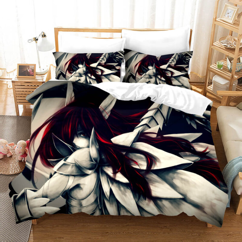 Anime Fairy Tail Cosplay  Bedding Set 3-piece Set Easy to Care for and Keep Warm – Image 6